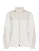 Phoebe Pile Jacket Sport Sweatshirts & Hoodies Fleeces & Midlayers Beige Röhnisch