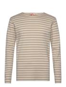 Breton Striped Shirt Héritage Designers T-Langærmet Skjorte Brown Armor Lux