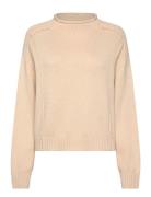 Cc Heart Avery Turtleneck Tops Knitwear Jumpers Beige Coster Copenhagen