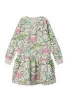 Nmfjuba Squishmallows Swe Dress Bru Vde Dresses & Skirts Dresses Casual Dresses Long-sleeved Casual Dresses Multi/patterned Name It