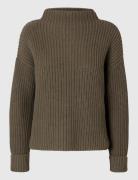 Slfselma Ls Knit Pullover Noos Tops Knitwear Jumpers Brown Selected Femme