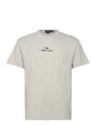 Classic Fit Logo Jersey T-Shirt Tops T-Kortærmet Skjorte Grey Polo Ralph Lauren