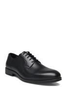 Leather-Effect Suit Shoes Shoes Business Formal Shoes Black Mango