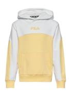 Bad Zwesten Cropped Hoody Tops Sweatshirts & Hoodies Hoodies Multi/patterned FILA