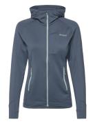 Skaland Hood W Jacket Orion Blue Xs Sport Sweatshirts & Hoodies Fleeces & Midlayers Blue Bergans