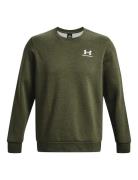 Ua Icon Fleece Crew Sport Sweatshirts & Hoodies Sweatshirts Green Under Armour