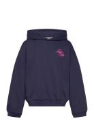 Sweatshirt Tops Sweatshirts & Hoodies Hoodies Navy Billieblush