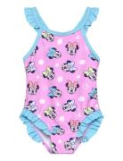 Swimwear Badedragt Badetøj Multi/patterned Minnie Mouse