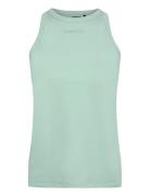 Core Essence Mesh Singlet W Sport T-shirts & Tops Sleeveless Green Craft