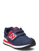 New Balance 574 Kids Hook & Loop Sport Sneakers Low-top Sneakers Navy New Balance