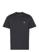 Cotton Jersey Frode Emb Logo Tee Tops T-Kortærmet Skjorte Black Mads Nørgaard