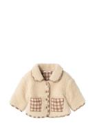 Nbfnaolin Loose Jacket Lil Outerwear Fleece Outerwear Fleece Jackets Beige Lil'Atelier