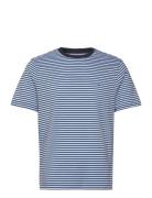 Essential Reg Fit Solid Tee Tops T-Kortærmet Skjorte Blue Tommy Hilfiger