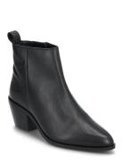 Papz Shoes Boots Ankle Boots Ankle Boots With Heel Black Dune London