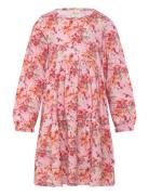 Varpu Dress Dresses & Skirts Dresses Casual Dresses Long-sleeved Casual Dresses Pink Ma-ia Family