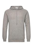 Man Front Pocket Hoodie Tops Sweatshirts & Hoodies Hoodies Grey Davida Cashmere