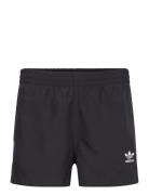 Ori Adicolor 3Stripes Short Length Swim Short Badeshorts Black Adidas Performance