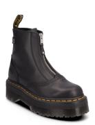 Jetta Black Sendal Shoes Boots Ankle Boots Ankle Boots Flat Heel Black Dr. Martens