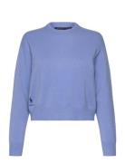 2/15 Wl/Ny/Cash Rws-Lsl-Plo Tops Knitwear Jumpers Blue Polo Ralph Lauren