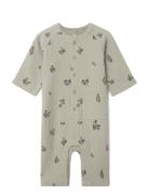 Tree Of Life Muslin Sie Bodysuits Short-sleeved Green Garbo&Friends