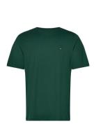 Essential Reg Fit Solid Tee Tops T-Kortærmet Skjorte Green Tommy Hilfiger