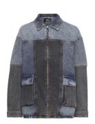 Over D Patchwork Jacket Jakke Denimjakke Blue ROTATE Birger Christensen