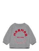 Theos B Tops Sweatshirts & Hoodies Sweatshirts Grey MarMar Copenhagen