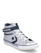 Pro Blaze Strap Hi Ghost Town/Navy/White High-top Sneakers Grey Converse