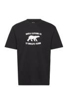 Arctic T-Shirt Tops T-Kortærmet Skjorte Black Makia