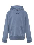 Lvb Headline Indigo Hoodie / Lvb Headline Indigo Hoodie Tops Sweatshirts & Hoodies Hoodies Blue Levi's