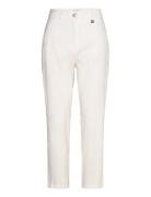 Cwthorhild - Trousers Bottoms Trousers Linen Trousers White Claire Woman