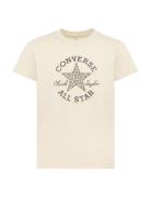 Converse Dissected Chuck Patch Graphic Tee Tops T-Kortærmet Skjorte White Converse