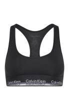 Unlined Bralette Lingerie Bras & Tops Soft Bras Tank Top Bras Black Calvin Klein