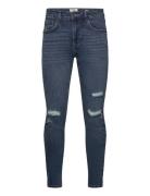 Rrstockholm Jeans Destroy Slim Fit Bottoms Jeans Slim Blue Redefined Rebel