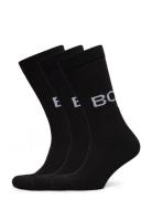 Core Crew Polyamide Sock 3P Lingerie Socks Regular Socks Black Björn Borg