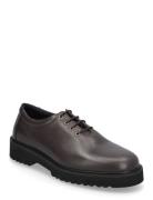 Lightweight Nsb - Brown Grained Shoes Business Laced Shoes Black S.T. VALENTIN