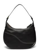 Liveri Black/Contrast Stitch Grained Calf Bags Top Handle Bags Black ATP Atelier