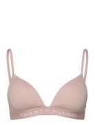 Padded Triangle Lingerie Bras & Tops Soft Bras Non Wired Bras Beige Tommy Hilfiger