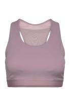 Nb Sleek Medium Support Pocket Sports Bra Sport Bras & Tops Sports Bras - All Pink New Balance