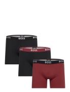 Boxerbr 3P Power Boxershorts Black BOSS