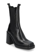 429-Bossa Cuir Shoes Boots Ankle Boots Ankle Boots With Heel Black Jonak Paris