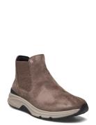 Rollingsoft Chelsea Shoes Boots Ankle Boots Ankle Boots Flat Heel Grey Gabor