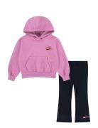 Nike New Impressions Pullover And Leggings Set Sets Sweatsuits Multi/patterned Nike