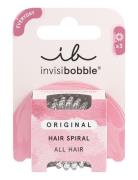 Invisibobble Original Crystal Clear 3Pc Accessories Hair Accessories Scrunchies Nude Invisibobble