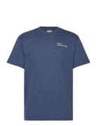 Halo Cold Shore T-Shirt Tops T-Kortærmet Skjorte Blue HALO