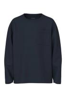 Nkmvebbe Ls Rlx Top Tops Sweatshirts & Hoodies Sweatshirts Navy Name It