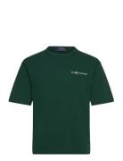 Relaxed Fit Logo Jersey T-Shirt Tops T-Kortærmet Skjorte Green Polo Ralph Lauren