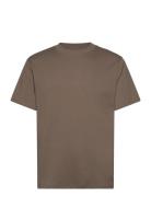 Hco. Guys Knits Tops T-Kortærmet Skjorte Brown Hollister