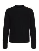 Garmia Sweater Designers Knitwear Jumpers Black BUSNEL