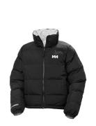 W Yu 23 Reversible Puffer Foret Jakke Black Helly Hansen